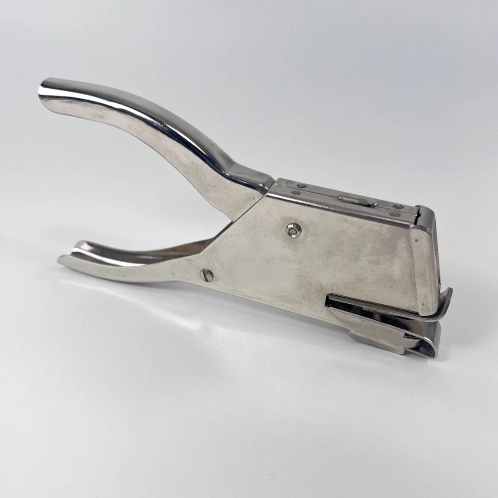 Vintage Japanese CMI Chadwick-Miller Stapleless Stapler Model #77368 EUC